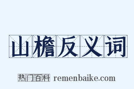 山檐反义词是什么意思的图片